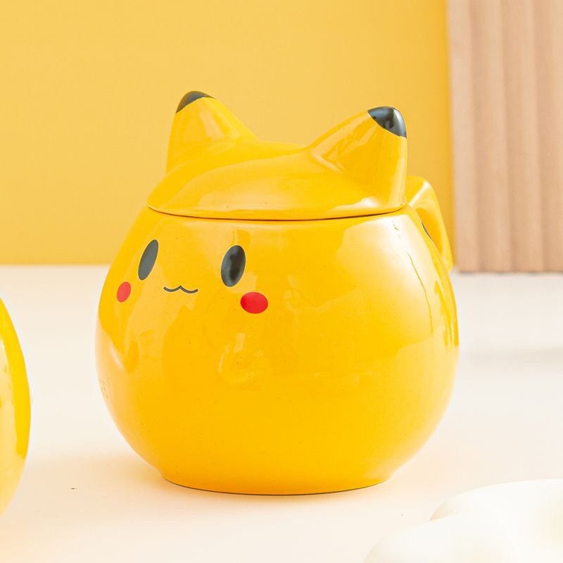 Anime Merchandise Mugs - Creatieve Pikachu 360ML Huisvormige Keramische Mok