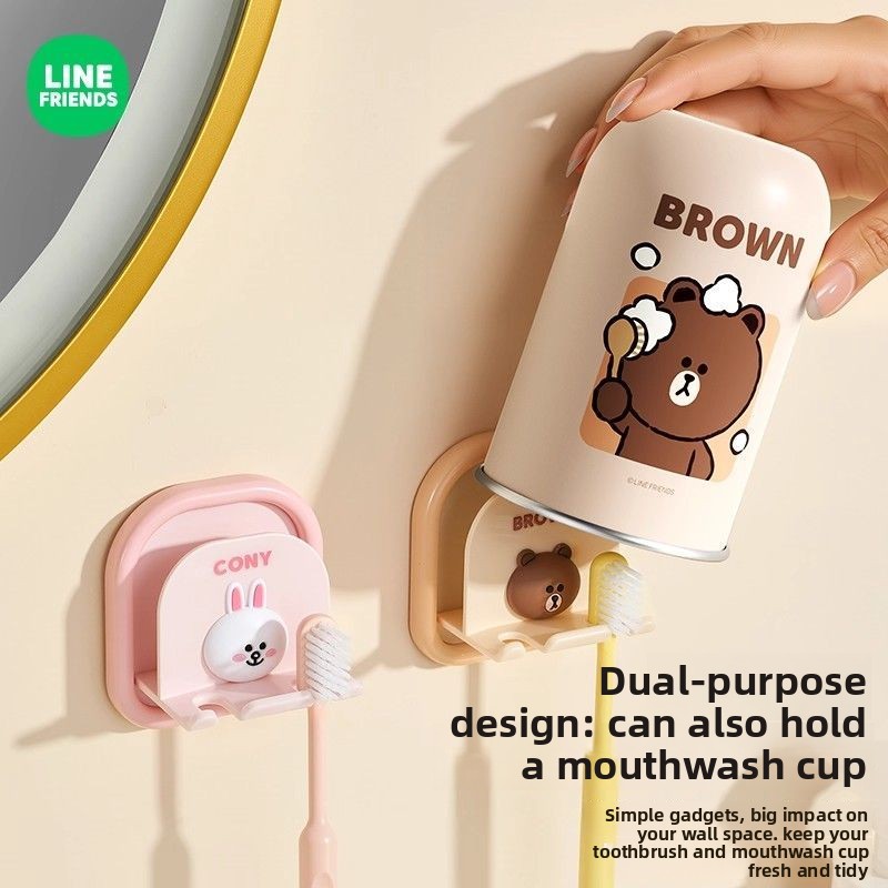 Anime Merchandise Women - LINE FRIENDS Cony cartoon schattige tandenborstelhouder,