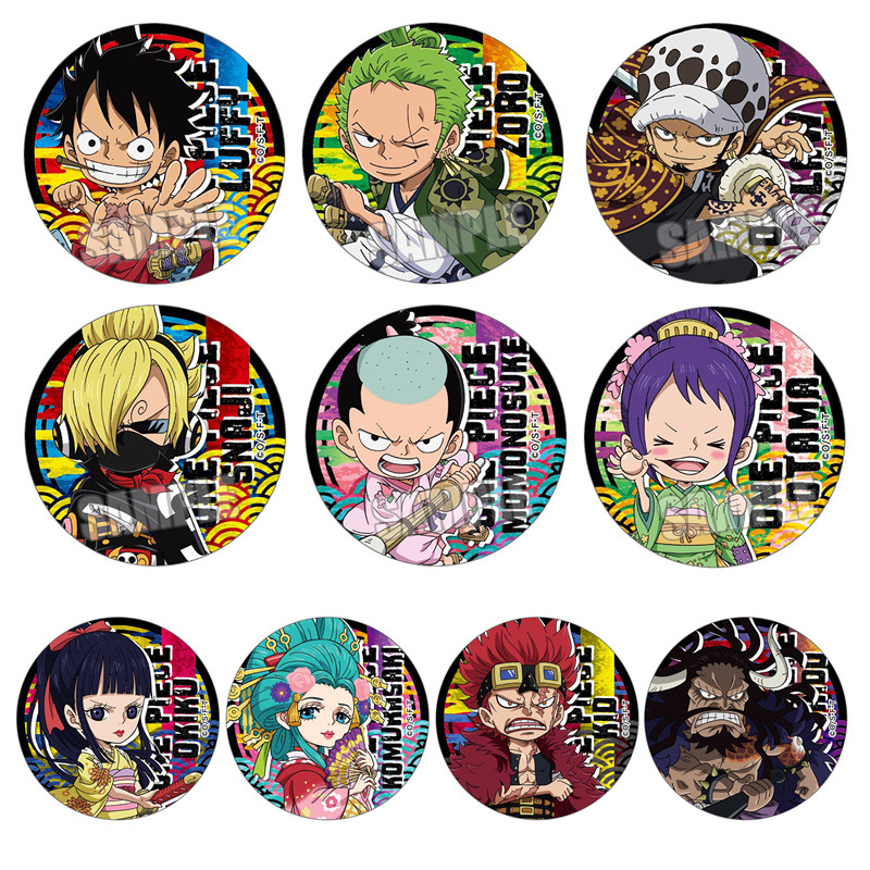 Anime Merchandise For Kids - Een Stuk Q Versie Anime Badge