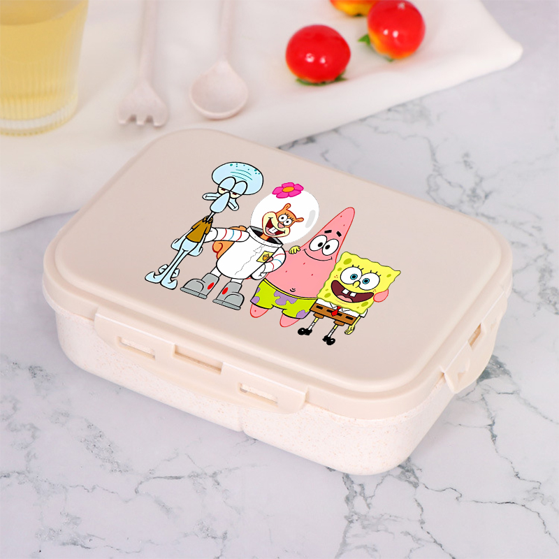 Manga Storage Box - Nieuwe SpongeBob SquarePants Lunchbox Anime Cartoon