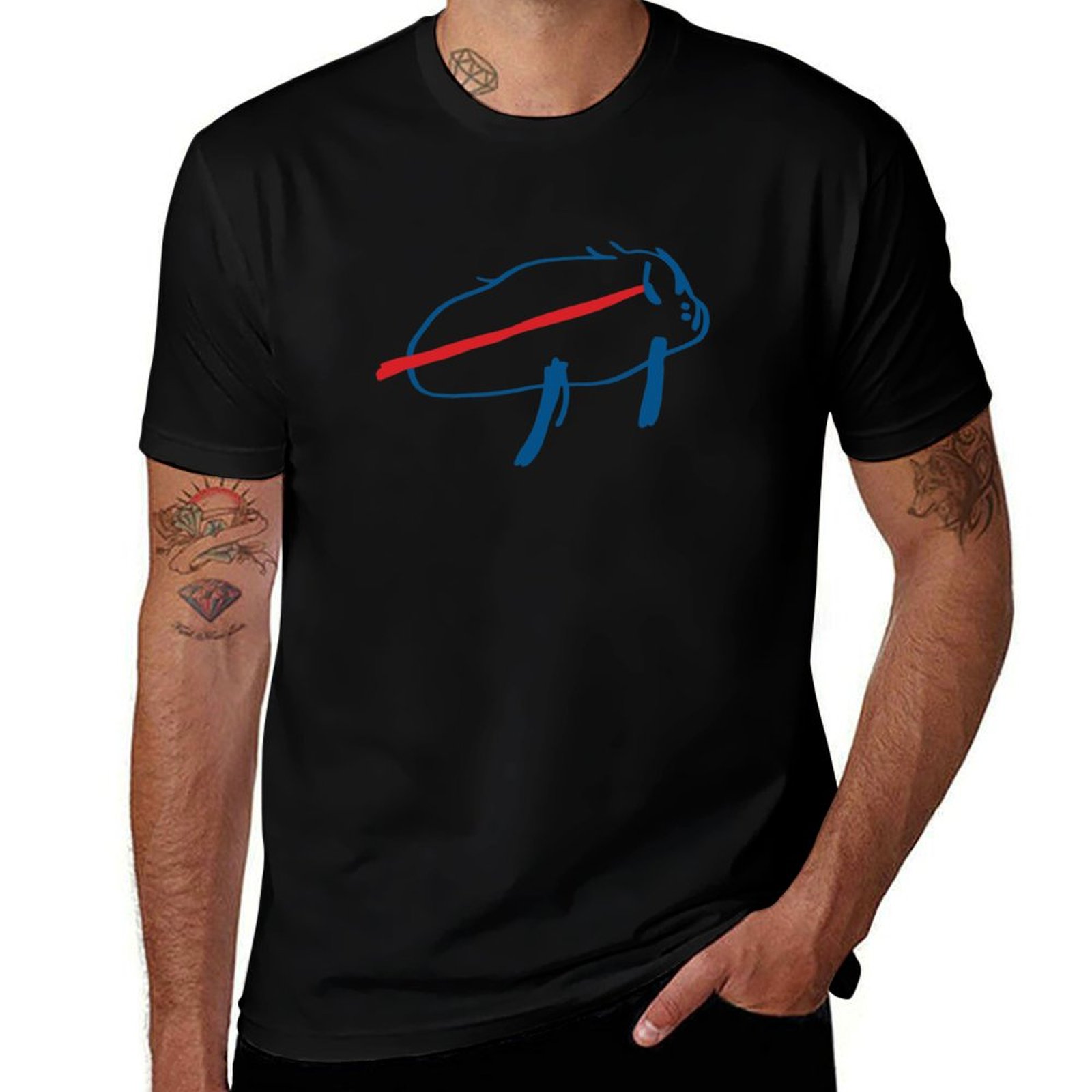 Anime Merchandise T-Shirts - BESTSELLER Josh Allen Potato Merchandise T-shirt