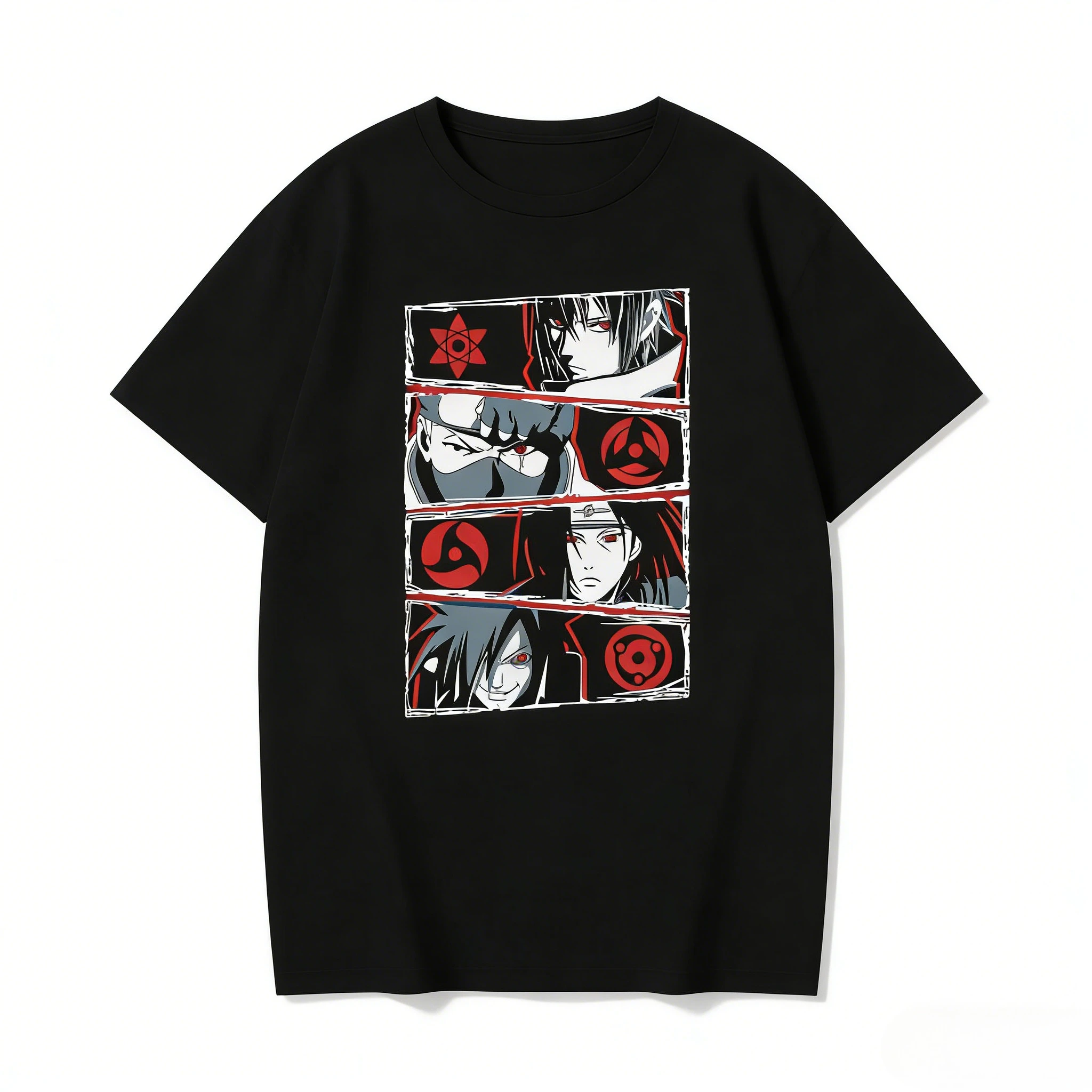 Anime Merchandise T-Shirts - Anime Merchandise Nieuwste Naruto Character Splash