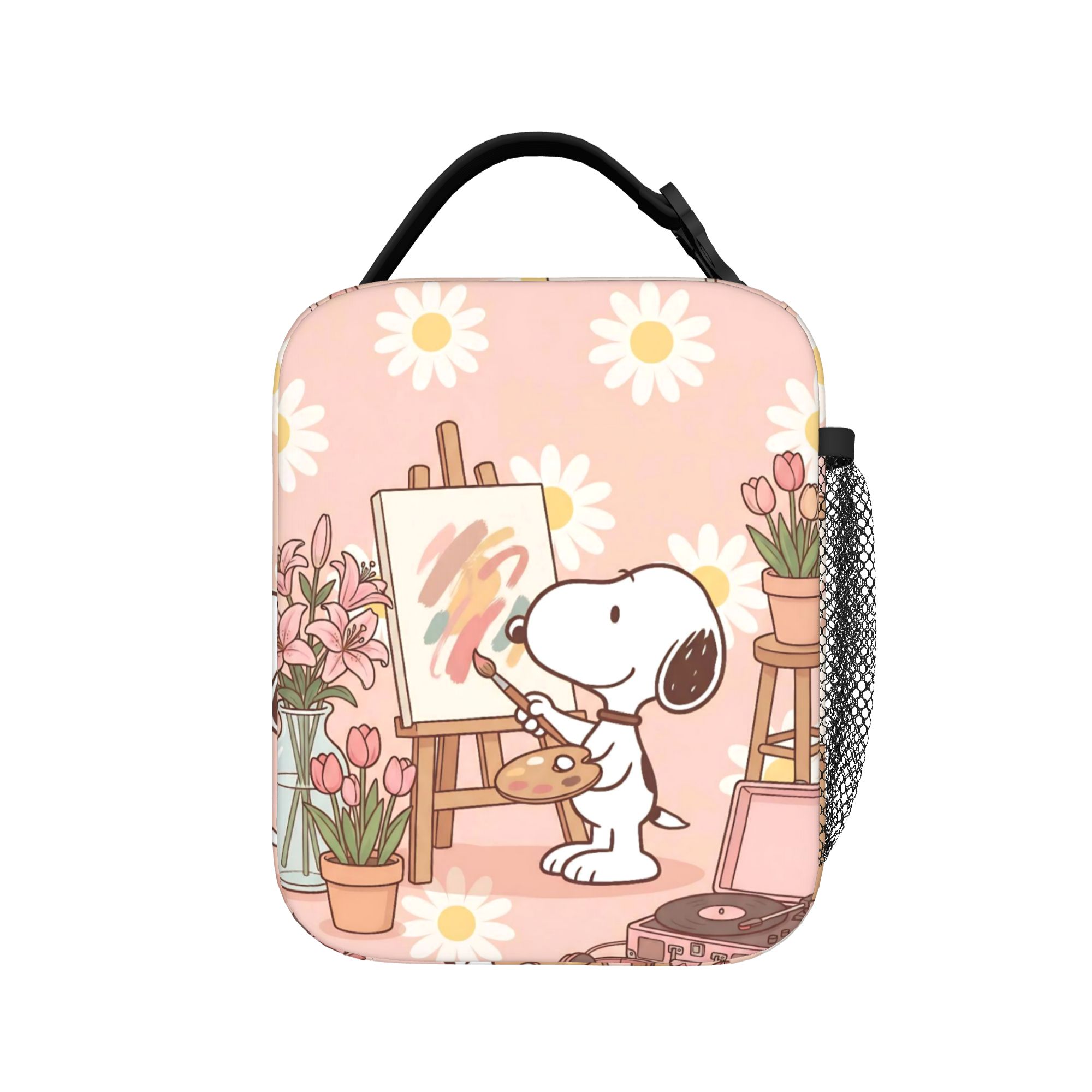 Manga Storage Box - Tekening Leuke S-Snoopys Geïsoleerde Lunchtas Draagbare