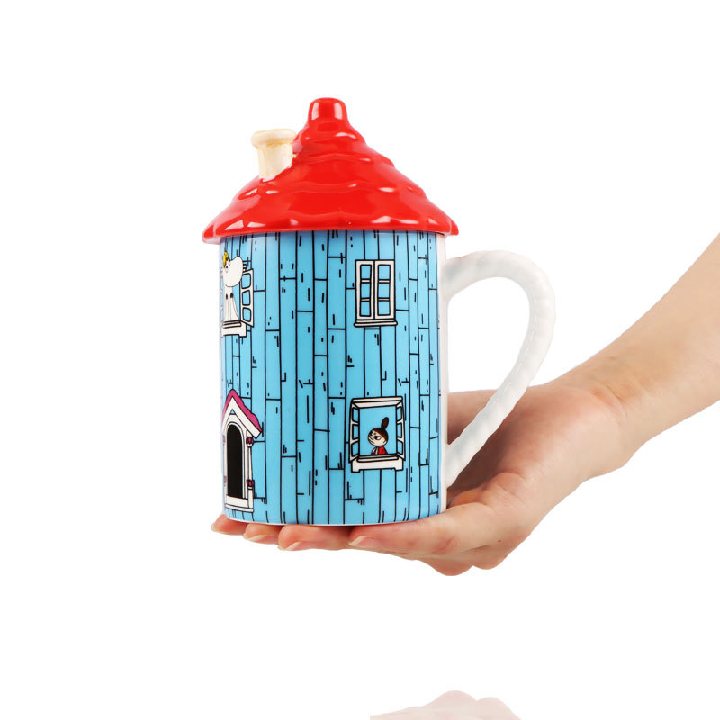 Anime Merchandise Mugs - Creatieve Moomin Huis Keramische Mok Anime