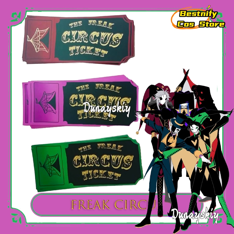 BFreak Circus Ticket Card Rood - Anime Merchandise Women recensie en prijs